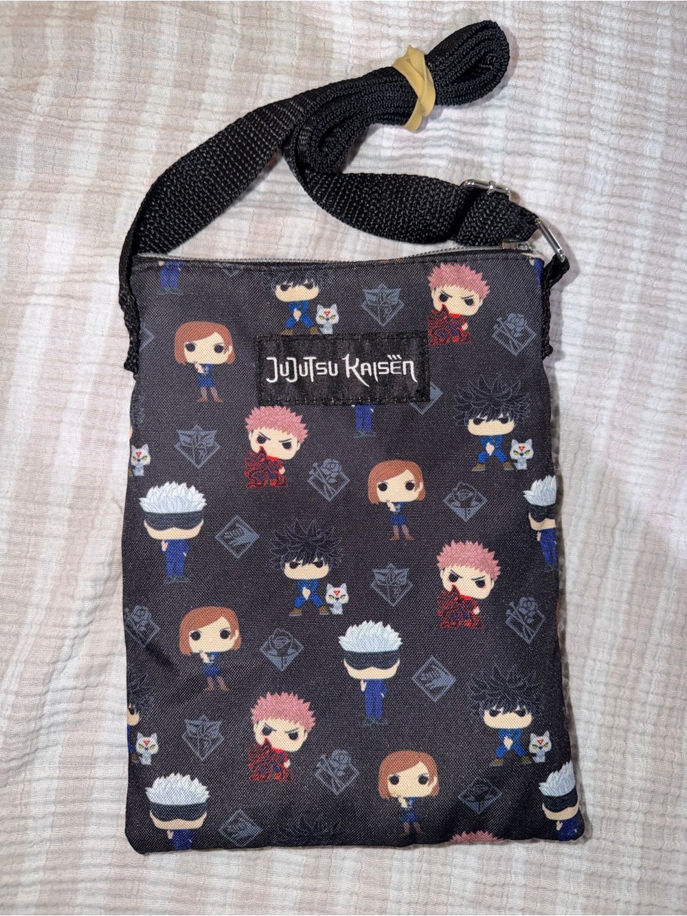 Funko Jujutsu Kaisen Black Character Shoulder Pouch